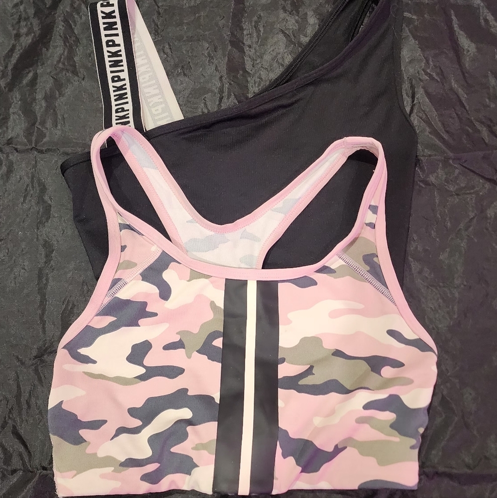 Victoria's Secret PINK Ultimate Sports Bras Size S-DD, Set of 2